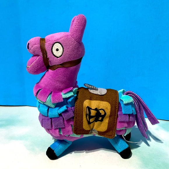 FORTNITE LOOT LLAMA RUSS PIÑATA PLUSH STUFFED TOY 7” EPIC GAMES 2018 - Picture 2 of 11